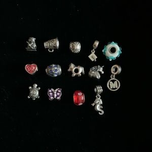 Bundle- 5 Pandora Bracelet Charms